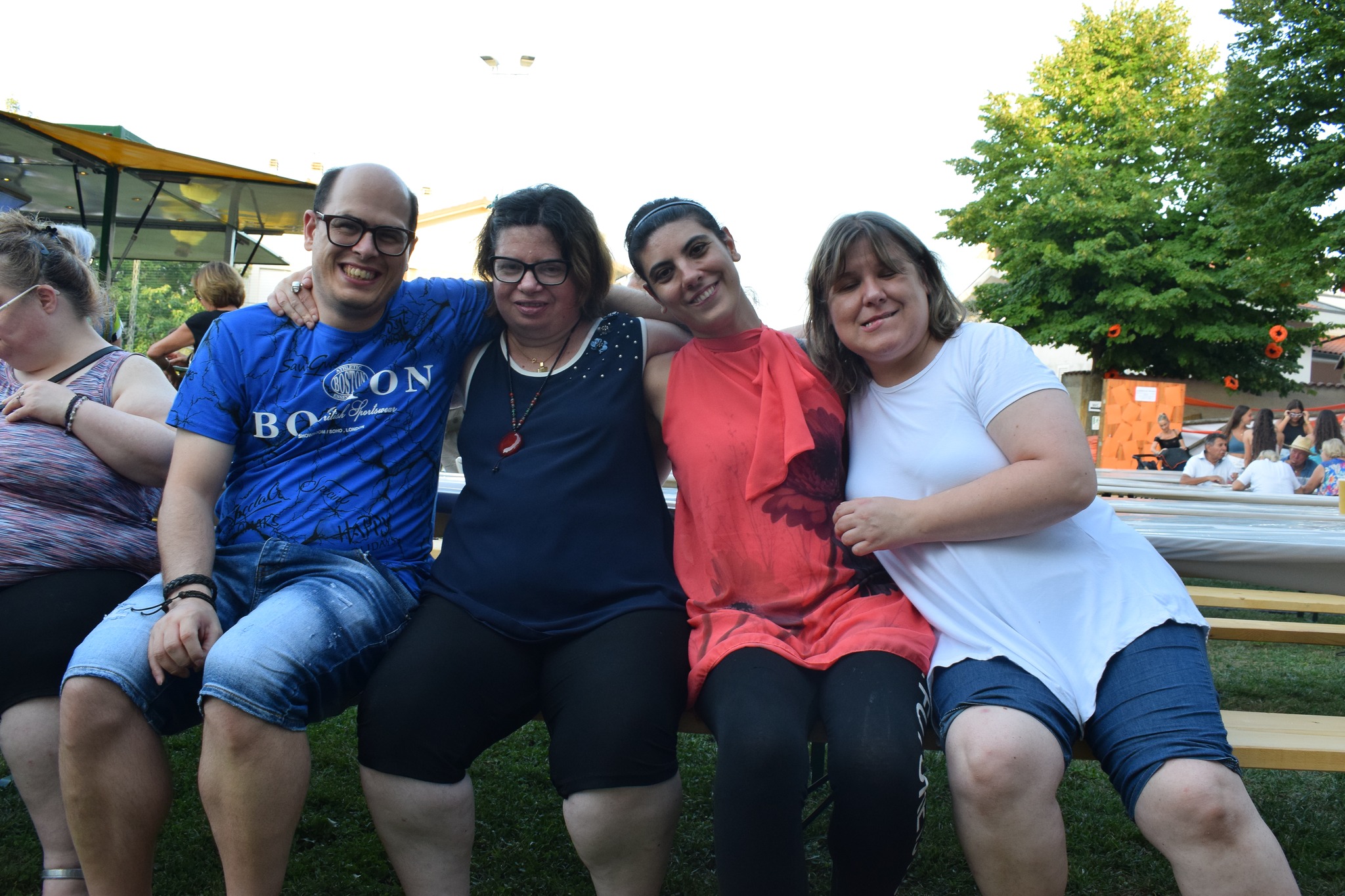 Il team della Ragnatela al lago